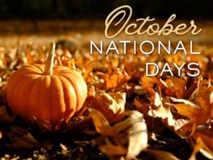 Celebrate October 2026 with National Days, fall fun, and awareness!